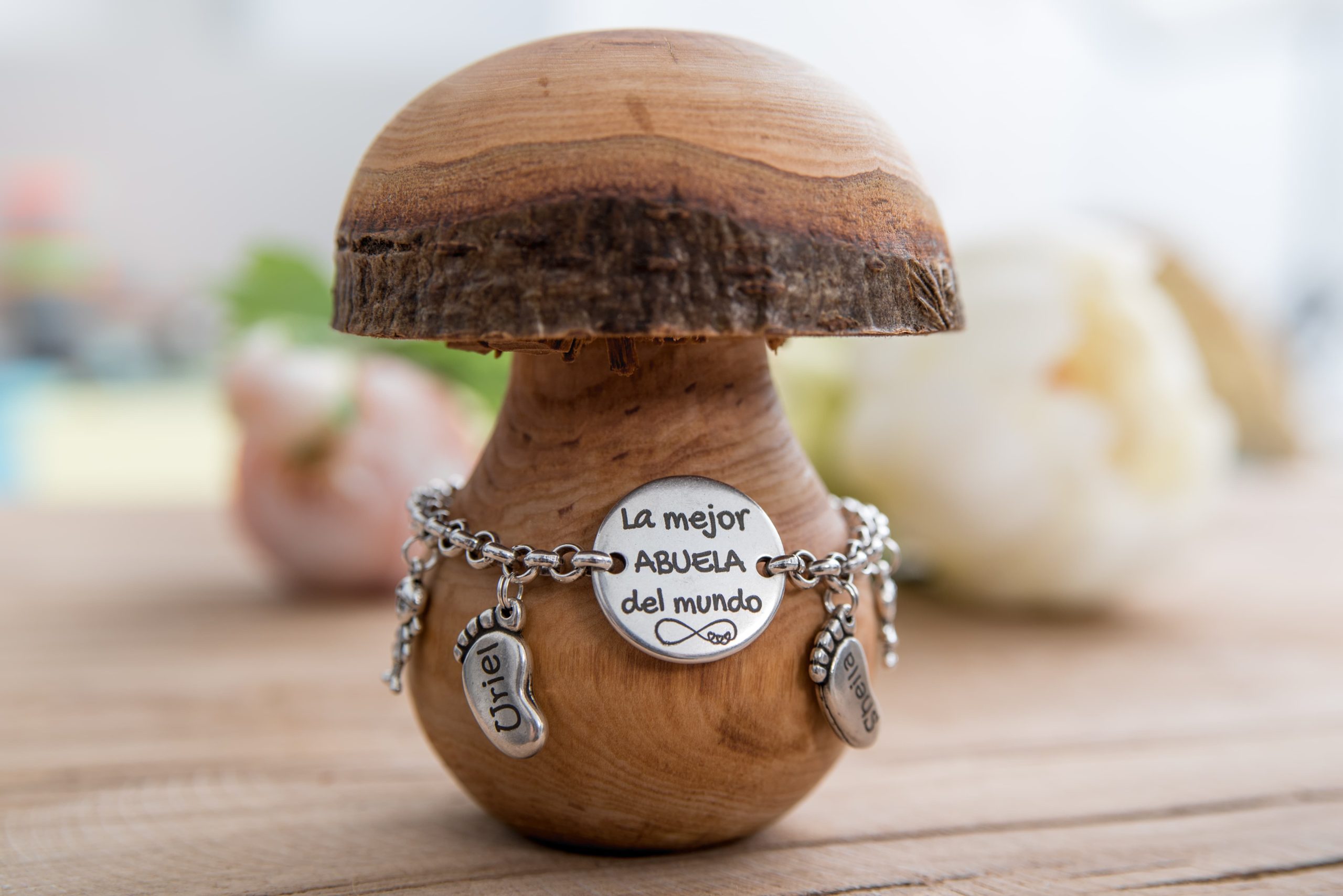 pulsera personalizada redonda