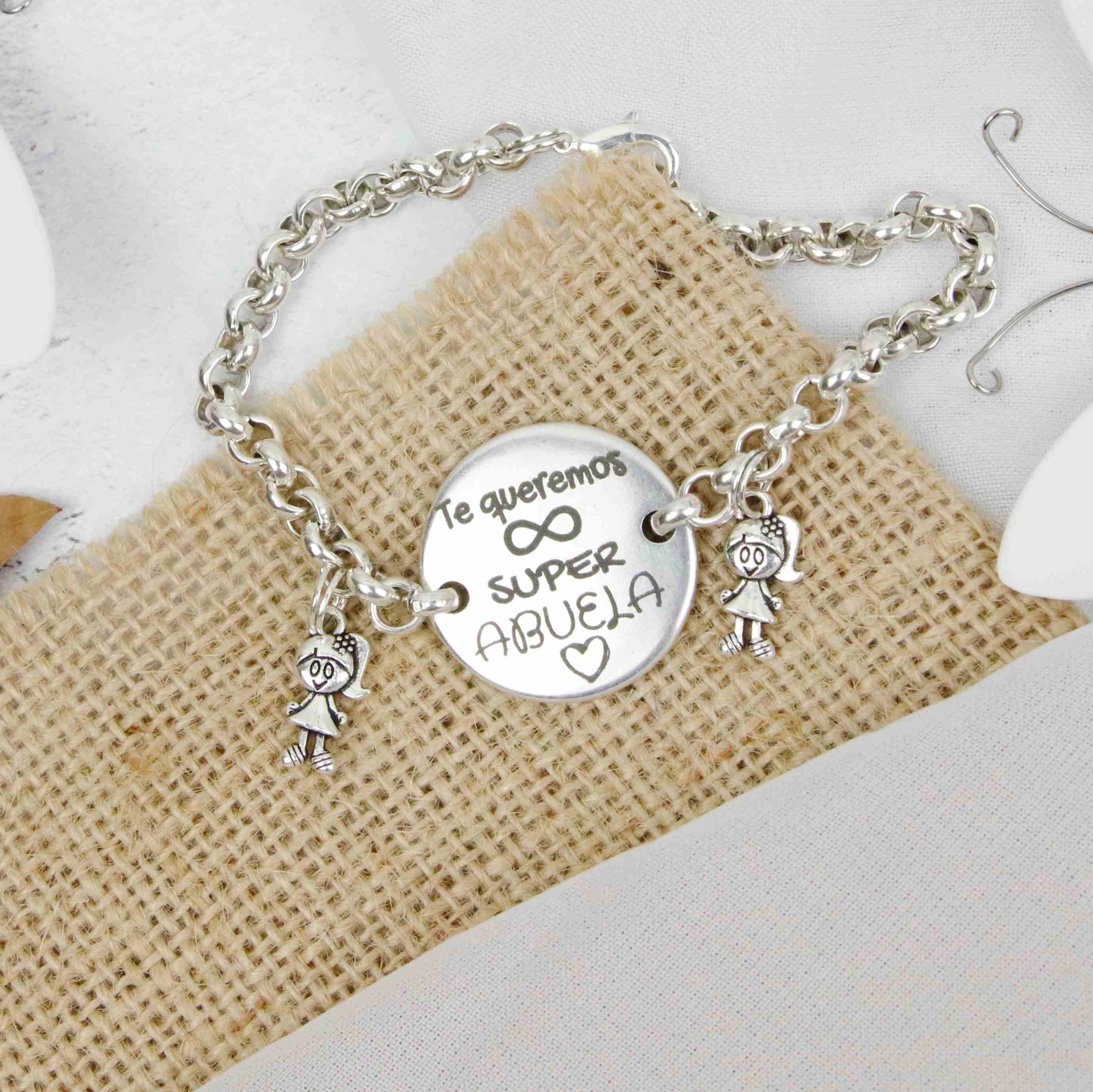 Pulsera te queremos super abuela