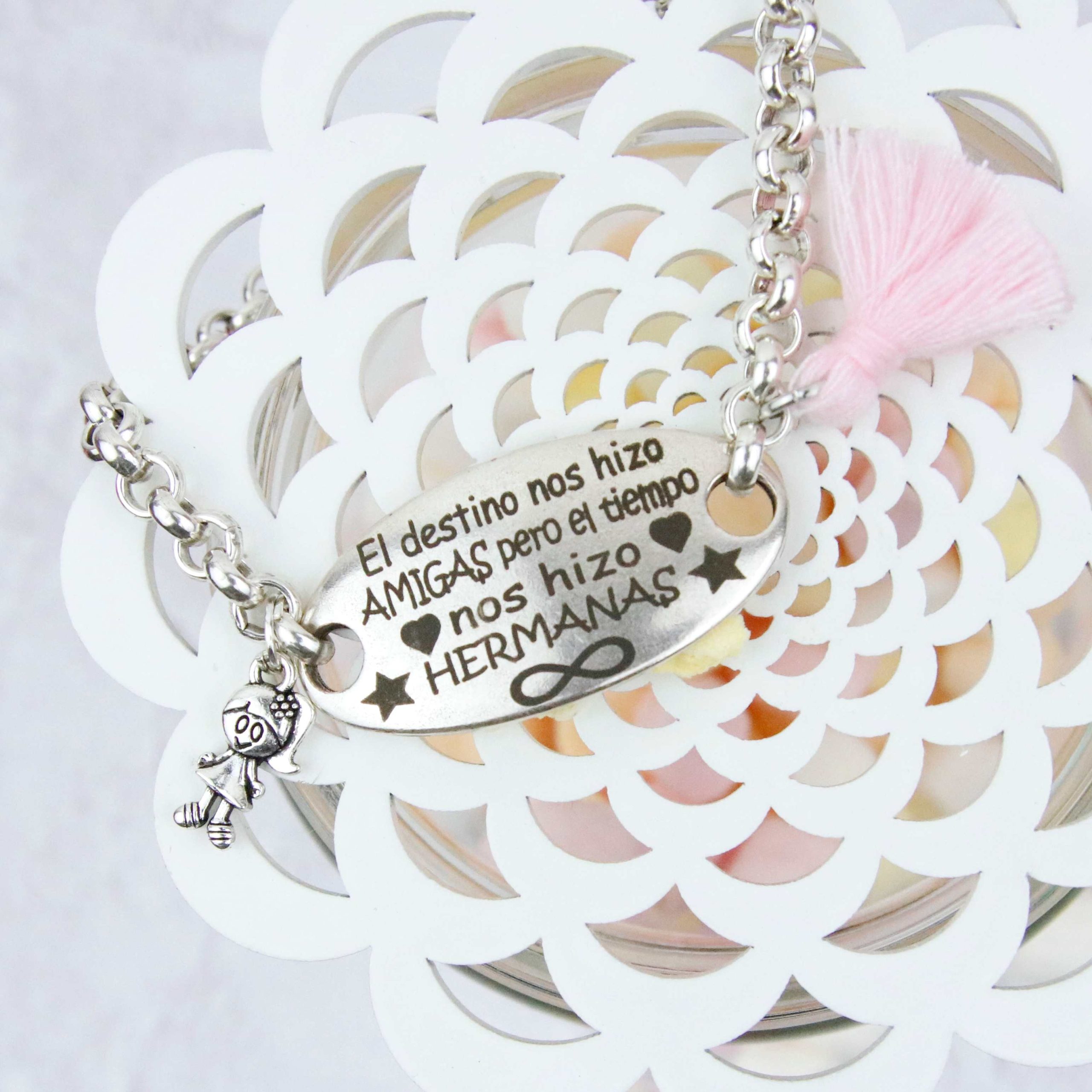 pulsera amigas hermanas