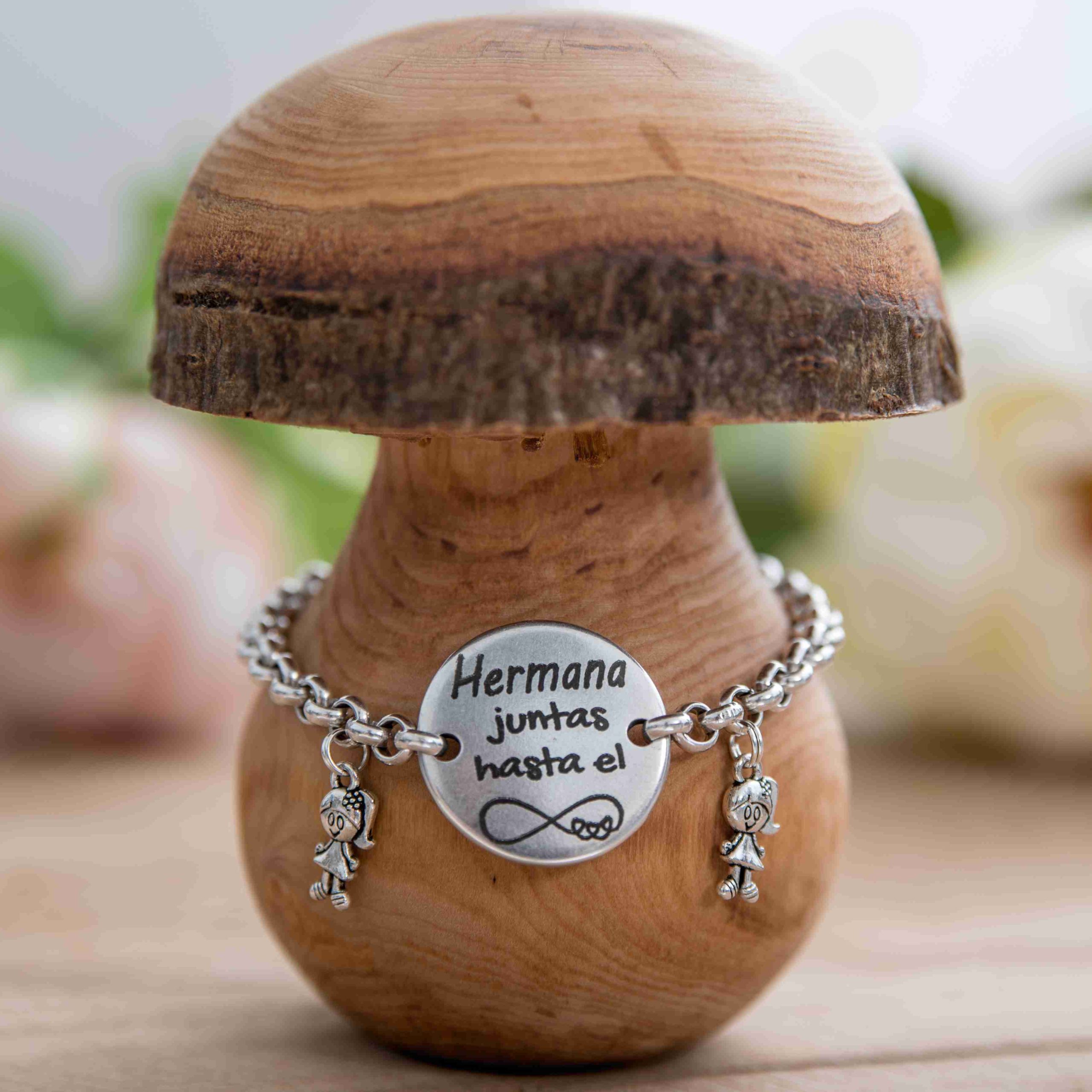 Pulsera hermana juntas hasta el infinito