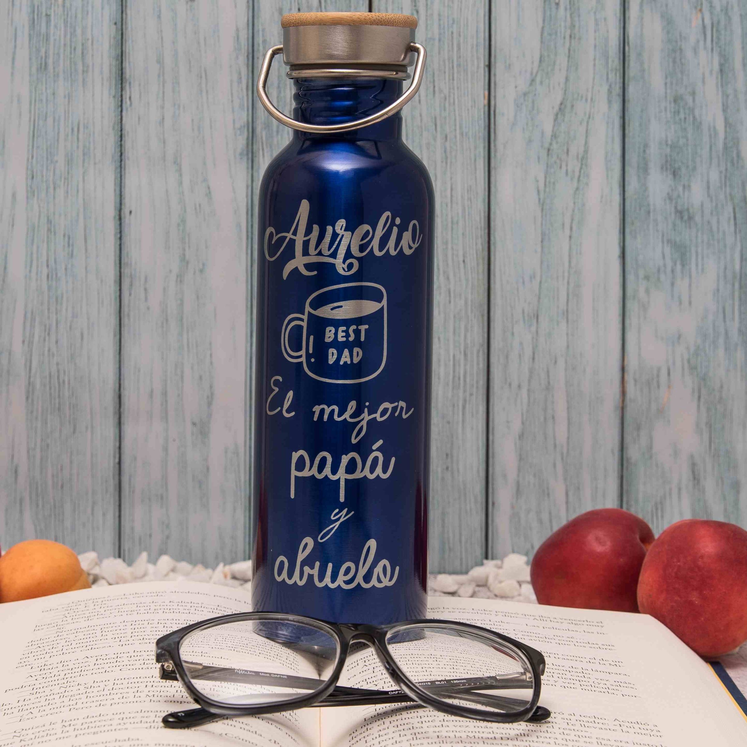 Botella personalizada abuelo