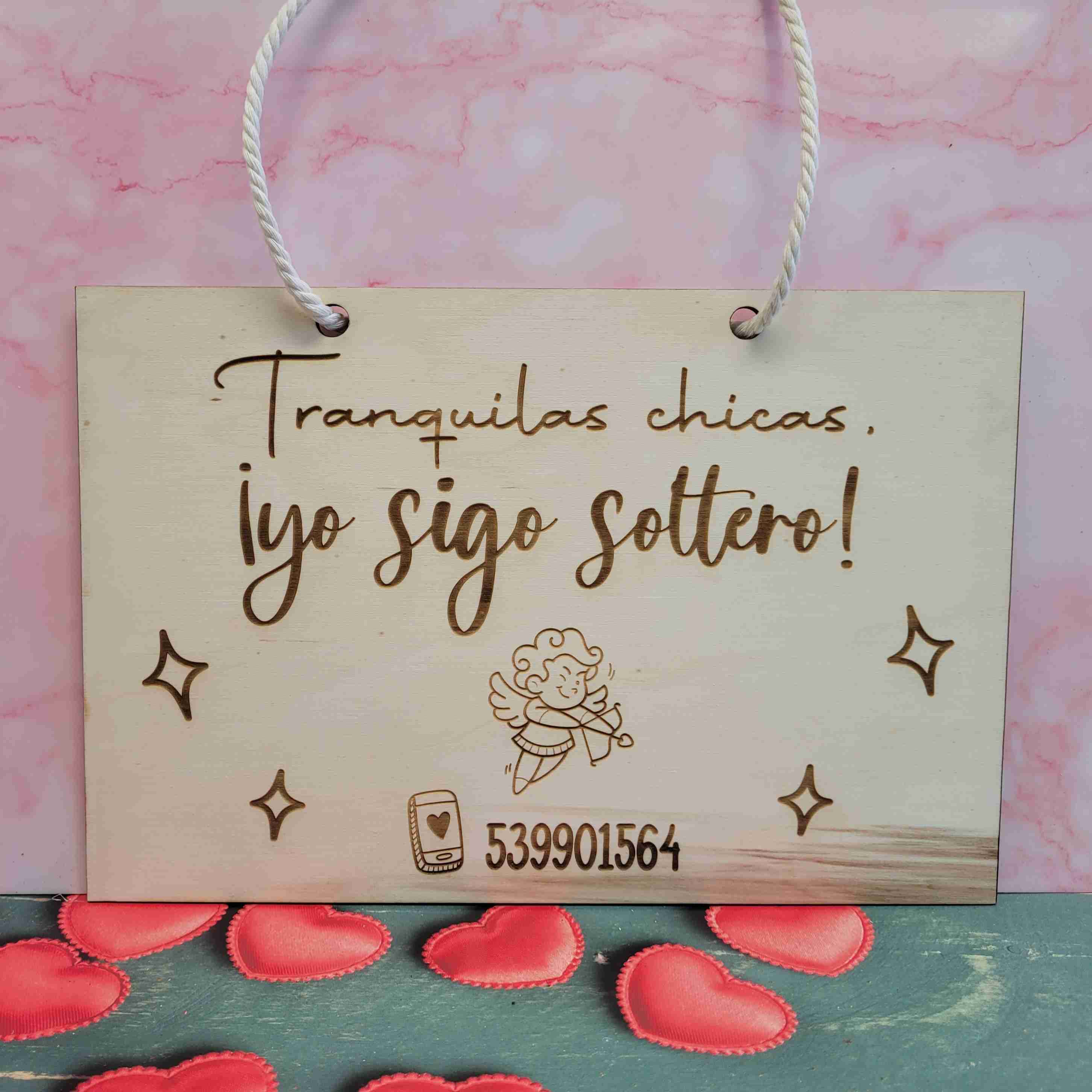 Cartel de bodas para paje