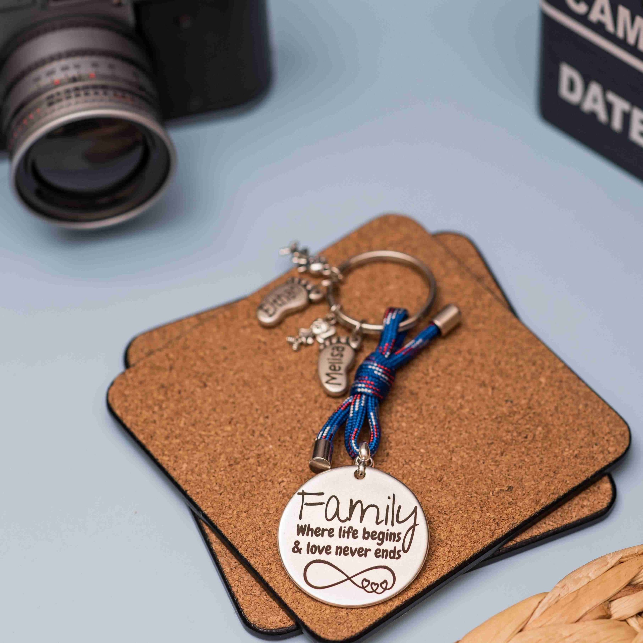 Llavero personalizado family