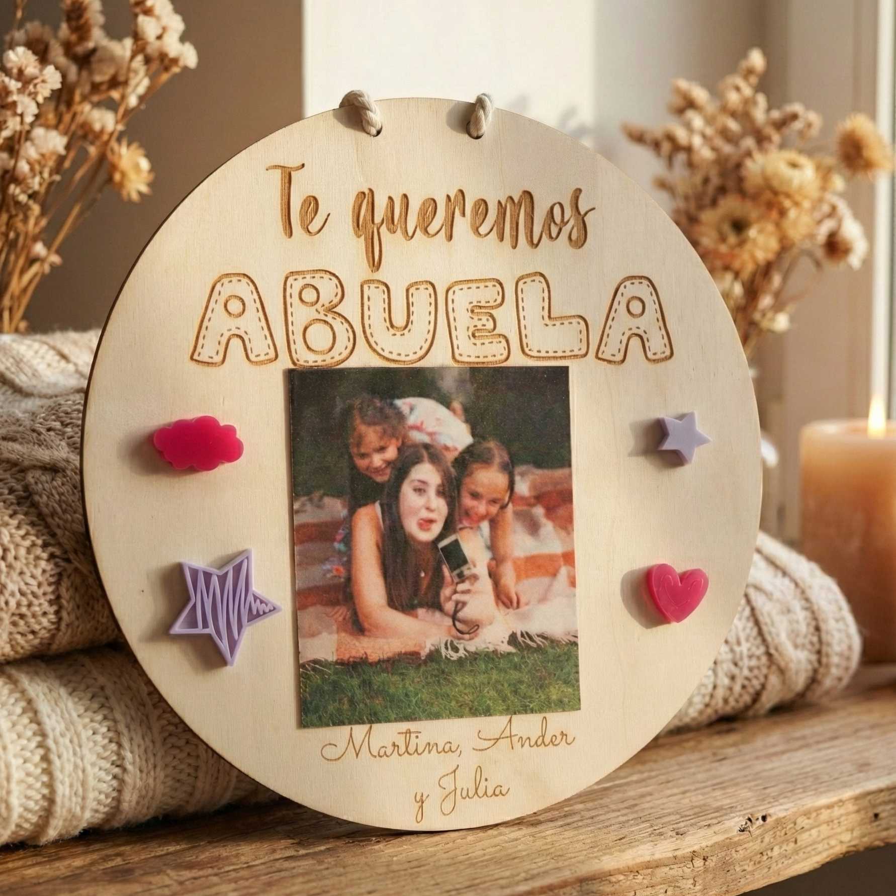 Tabla personalizada abuela