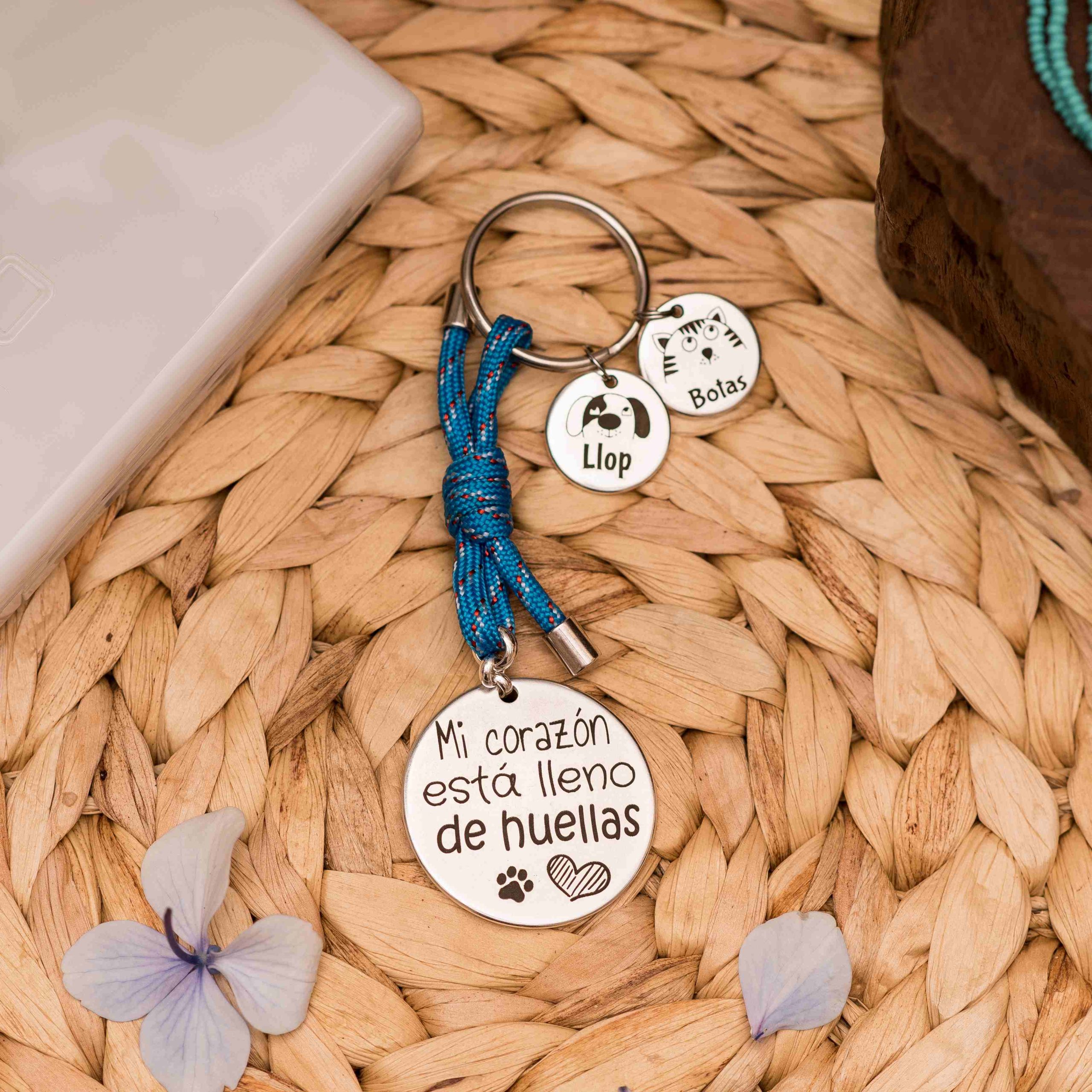 Llavero personalizable mascota