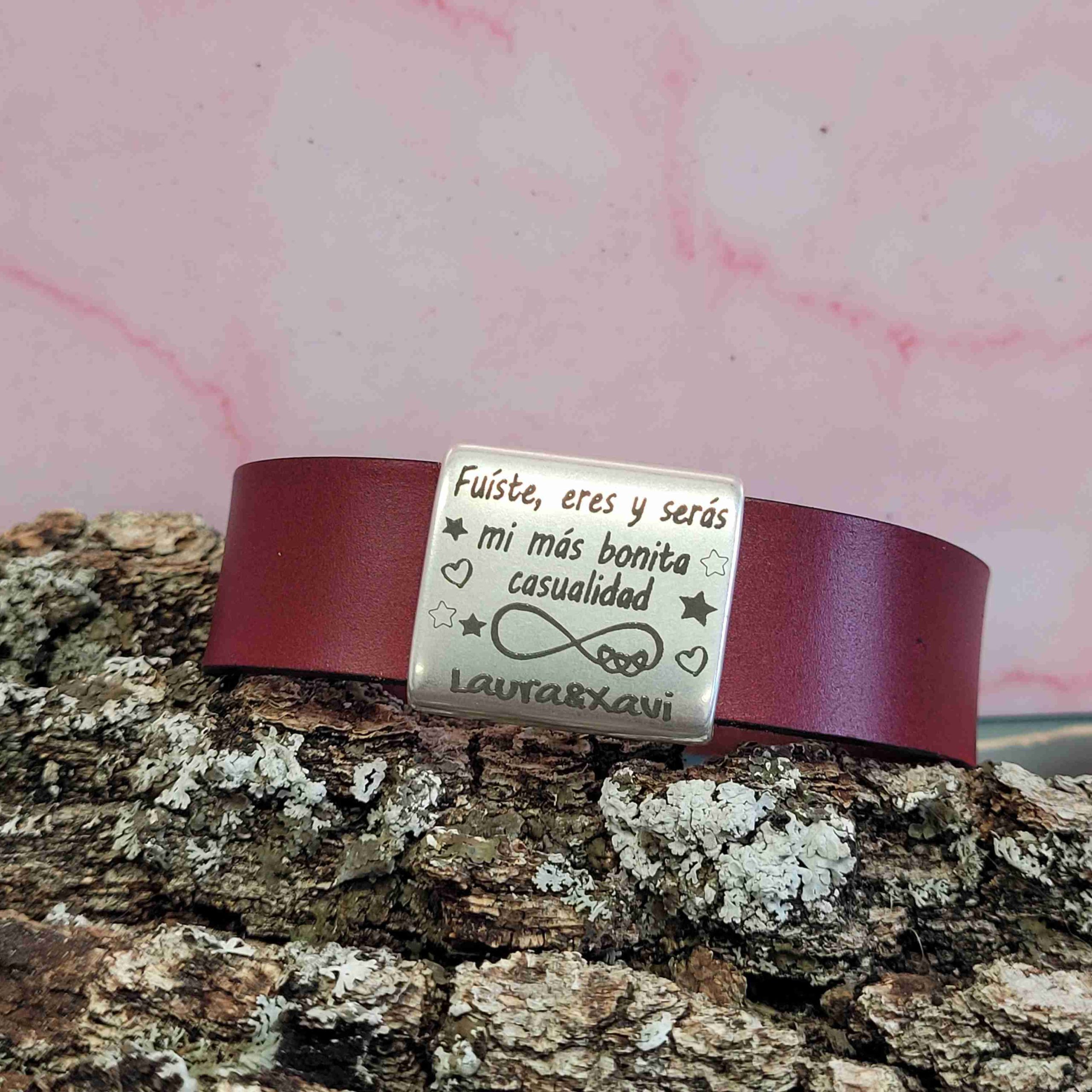 Pulsera fuíste eres y serás