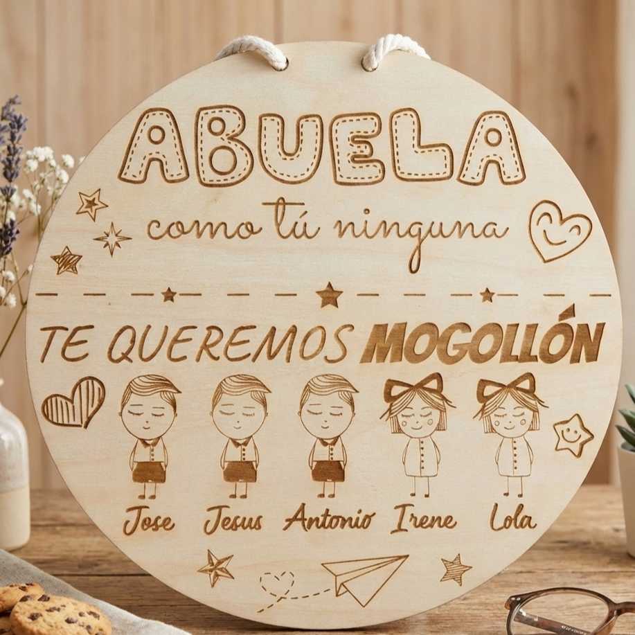 Disco regalo abuela te queremos