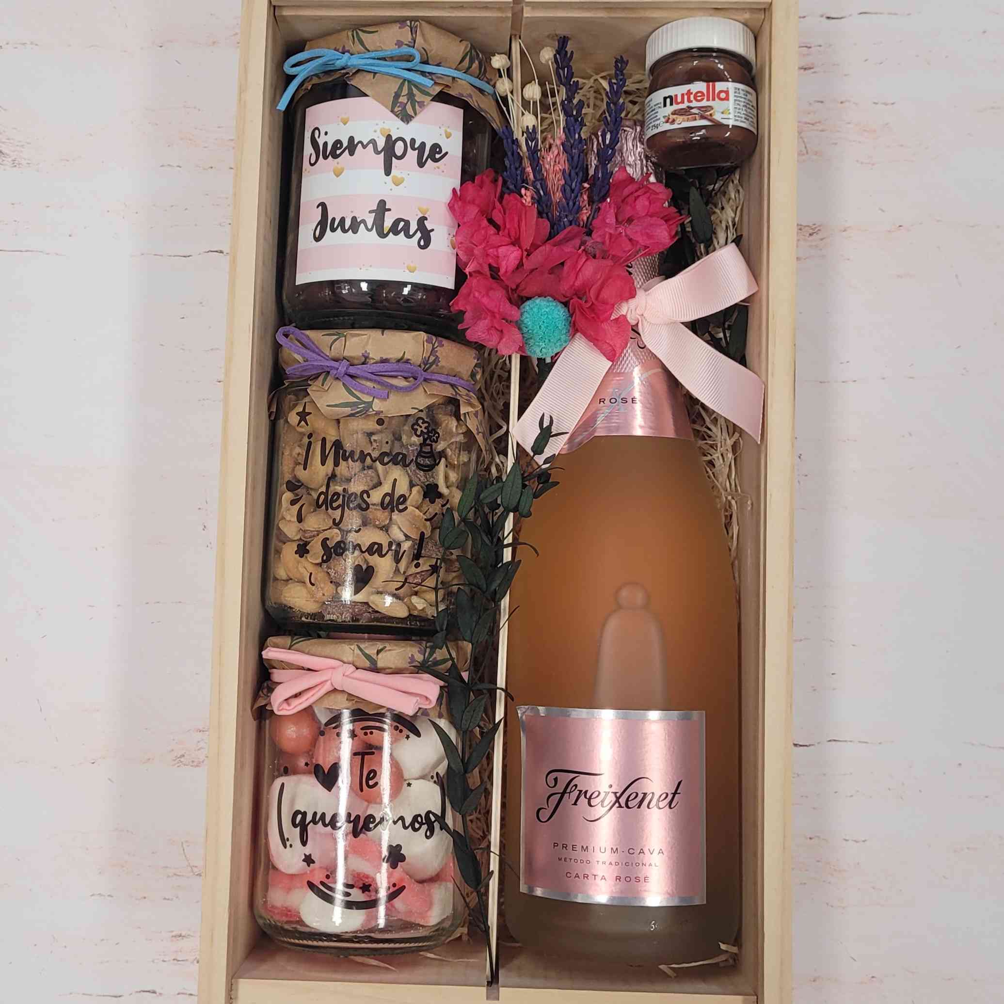 Caja personalizada cumple amiga