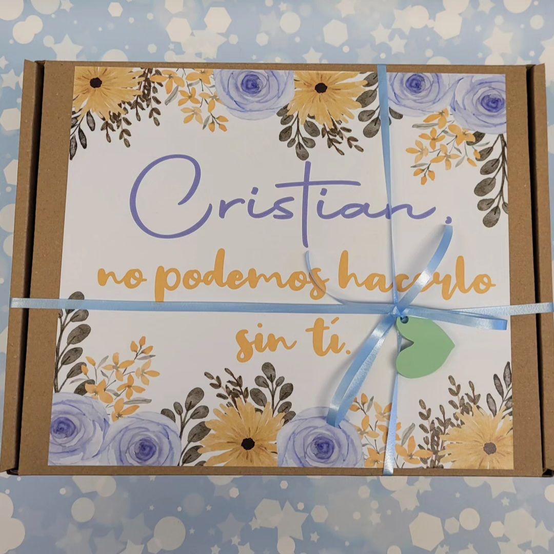 Caja testigo de boda