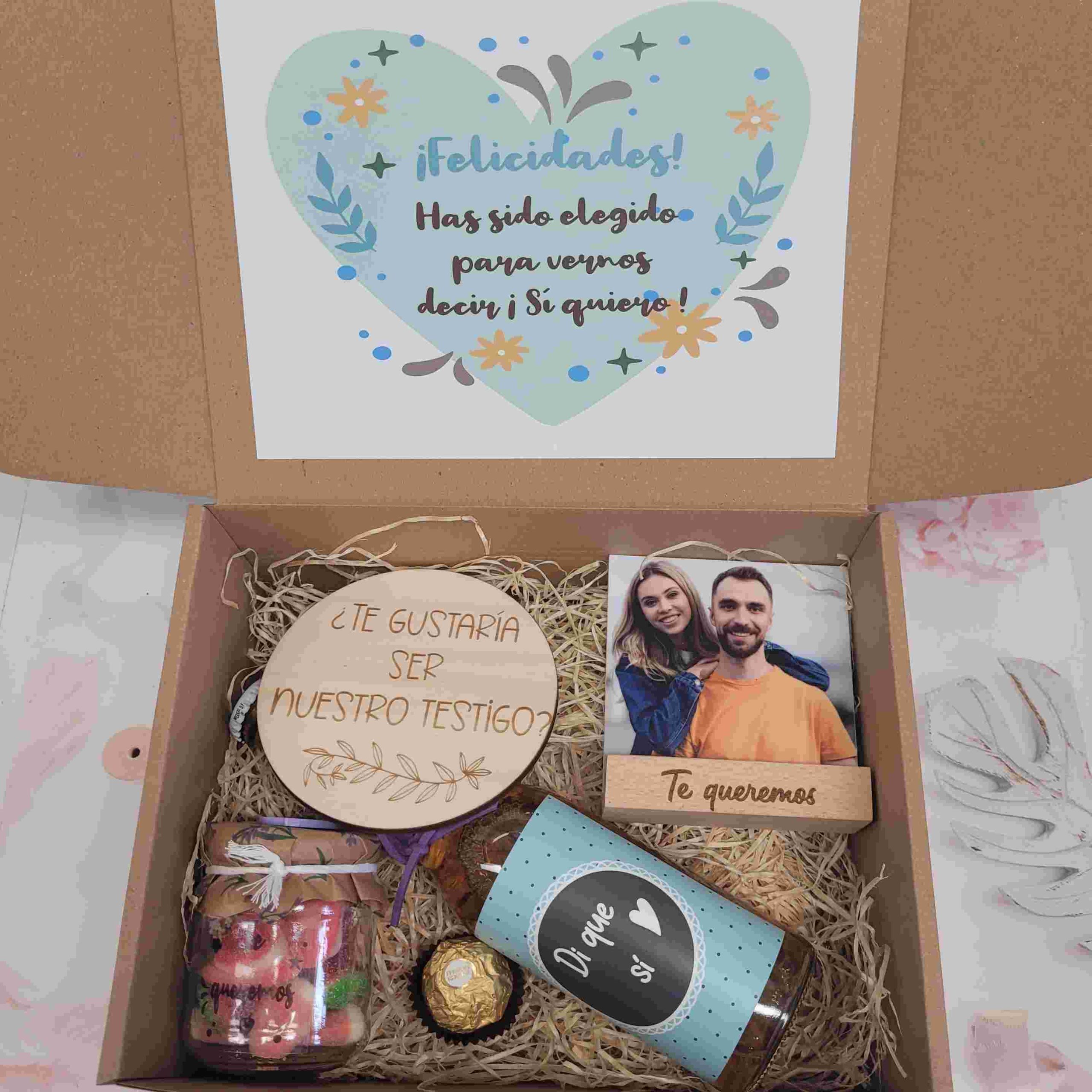 Caja testigo de boda