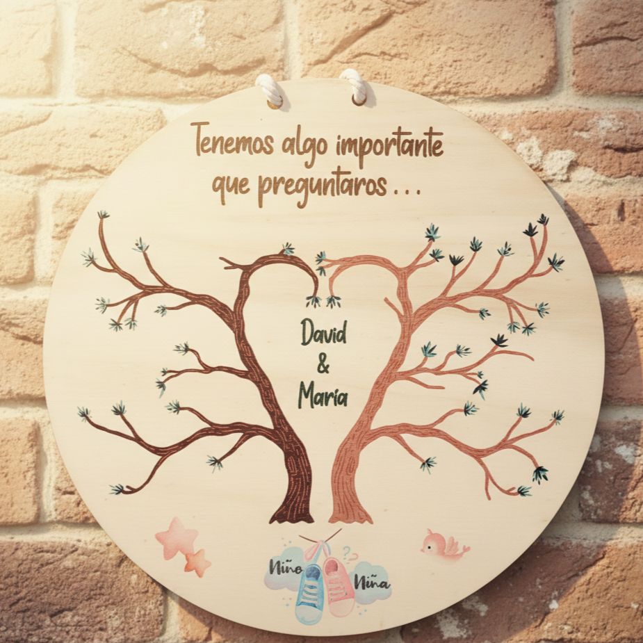 Placa personalizada niño o niña