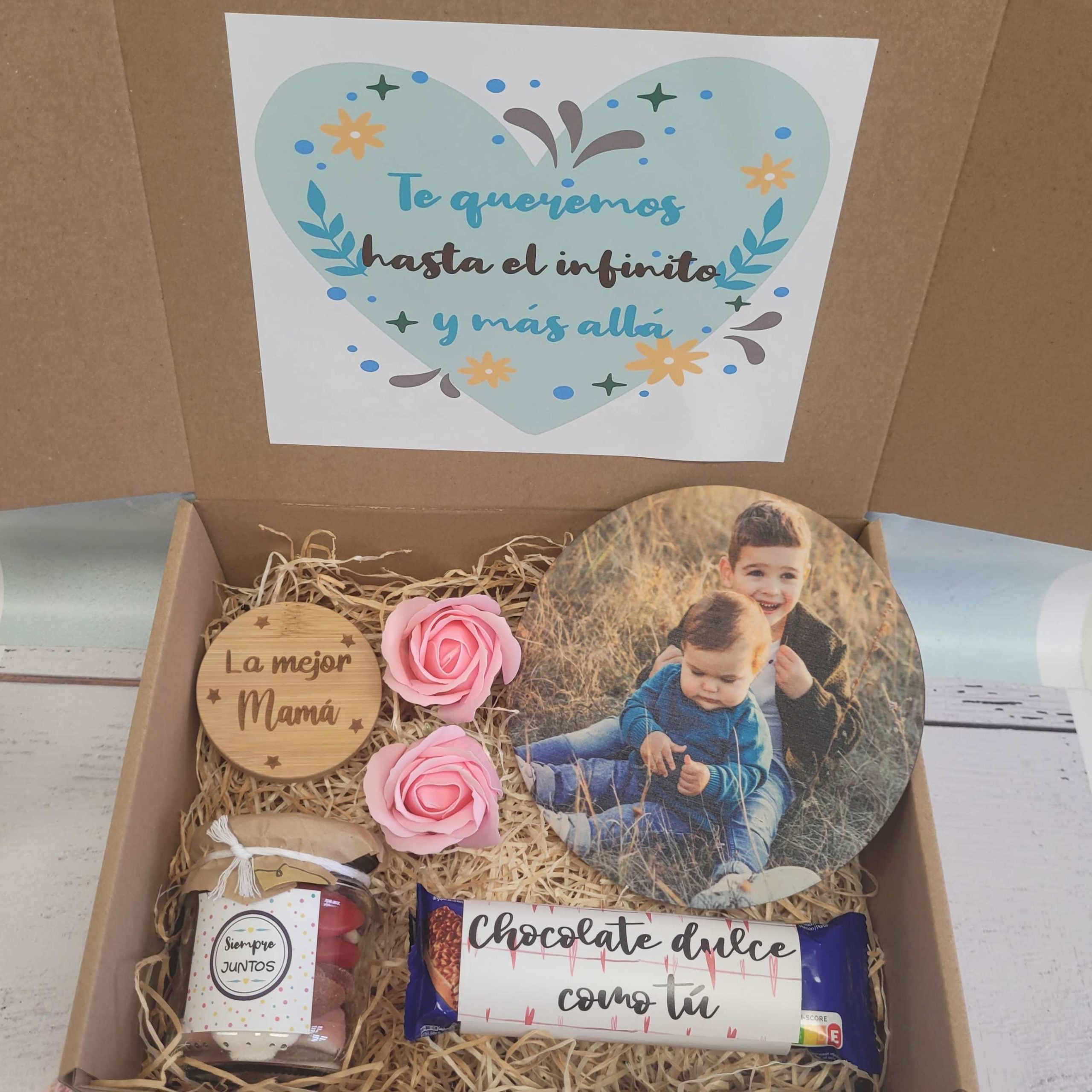Caja regalo mamá día de la madre foto