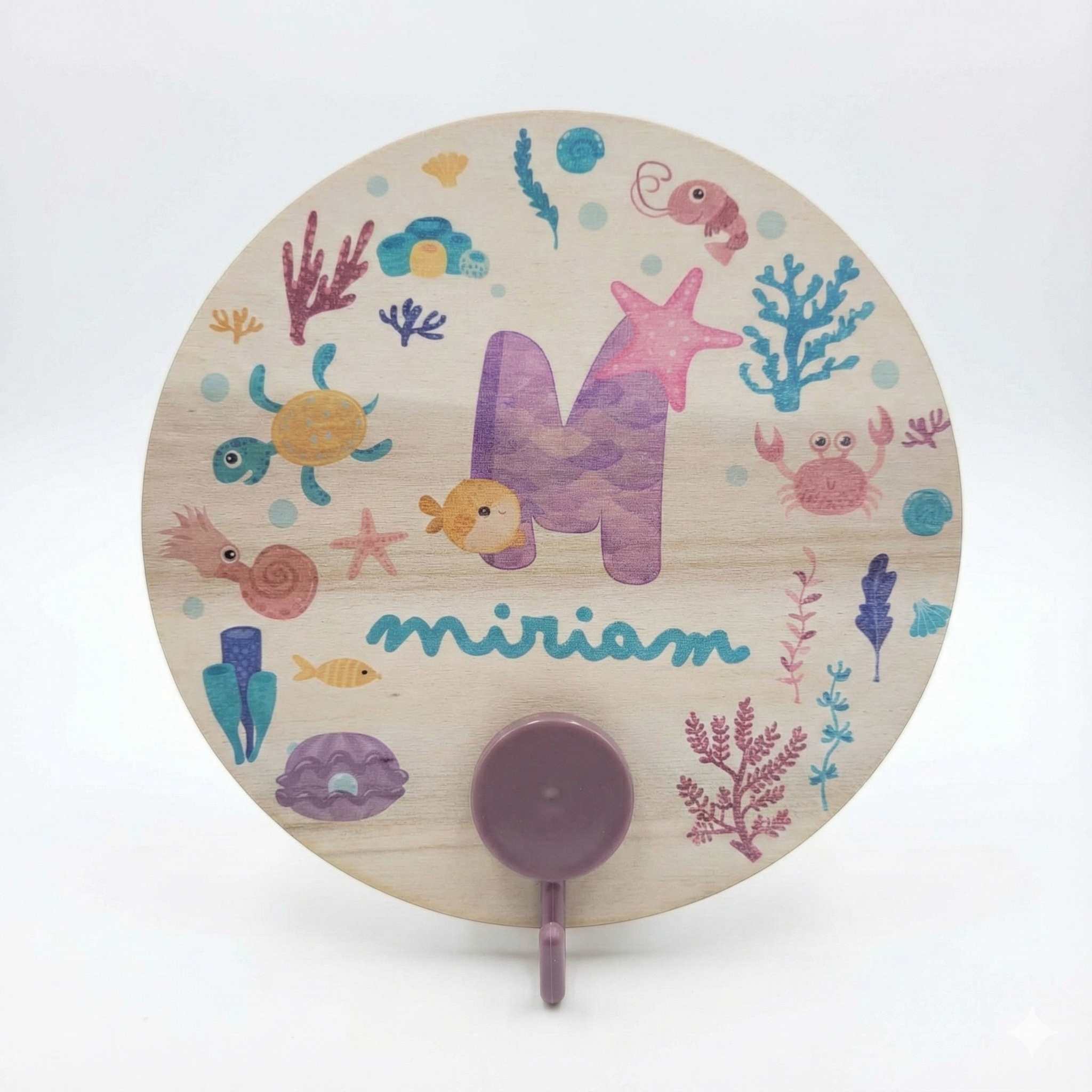 Colgador personalizado infantil marino