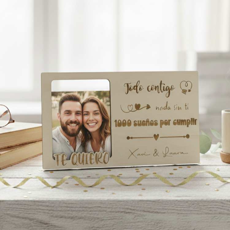 Marco foto personalizado todo contigo