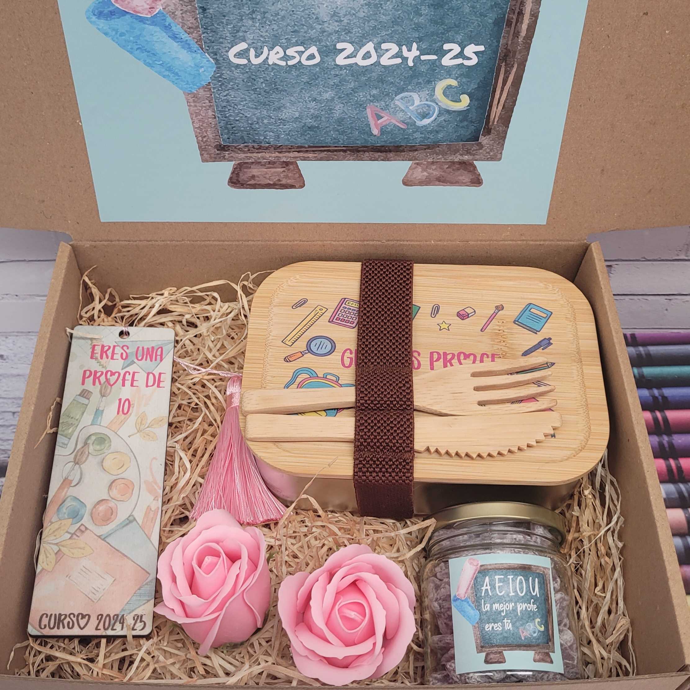 Regalo caja profe