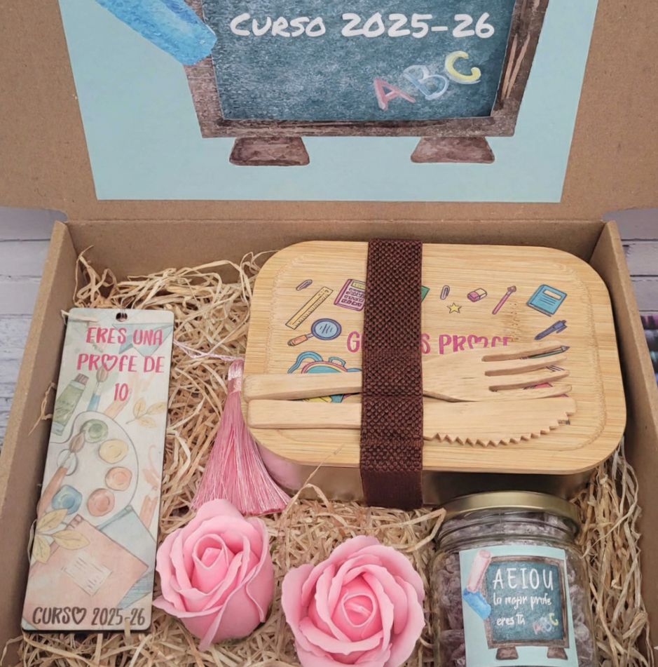 Regalo caja profe