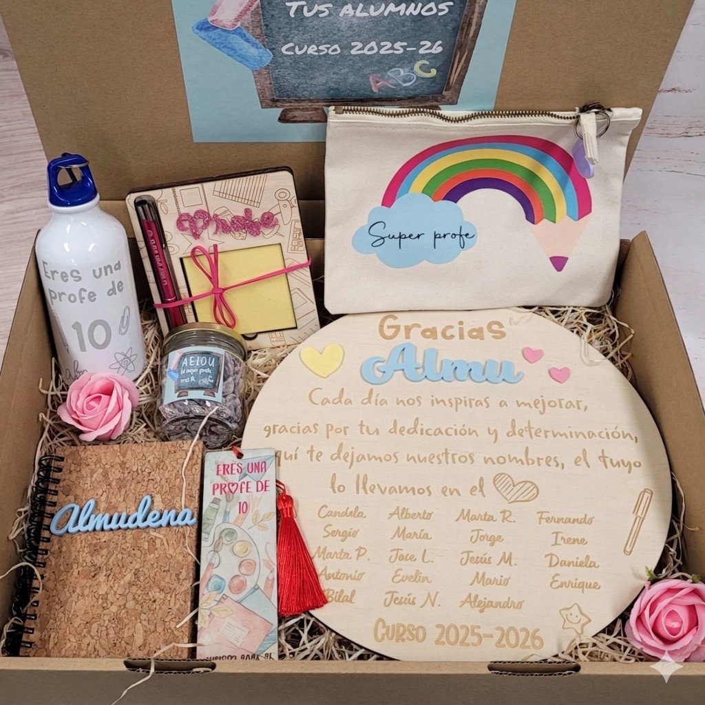 Regalo profesora de infantil