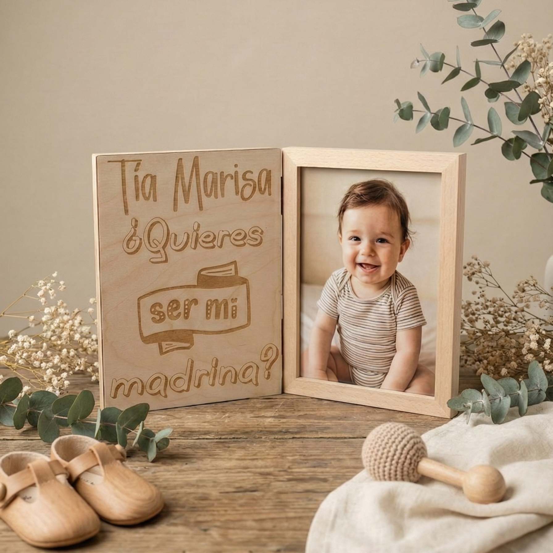 Marco regalo madrina bautizo