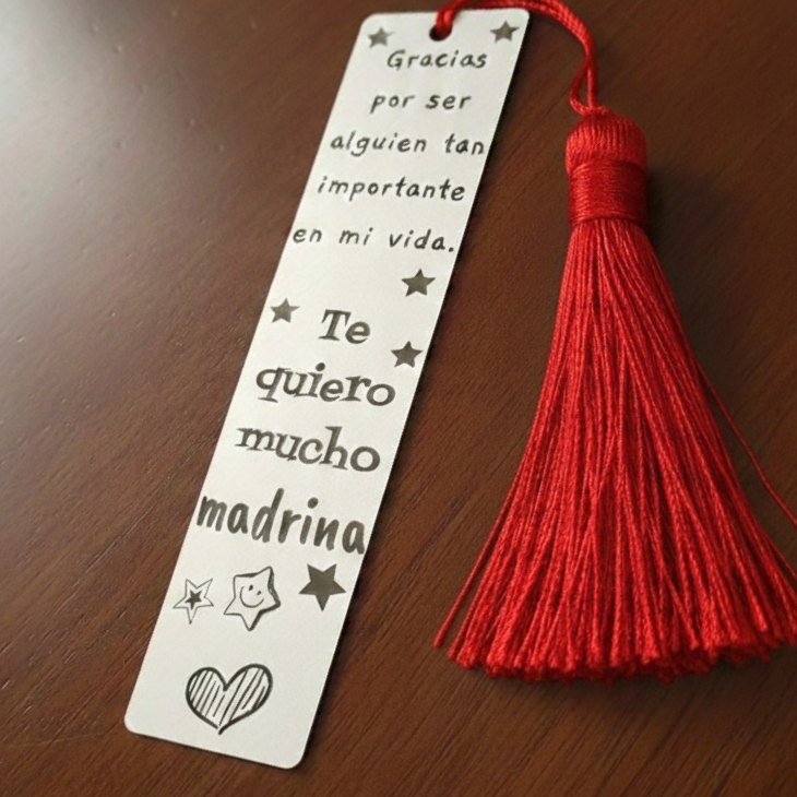 Marcapáginas madrina
