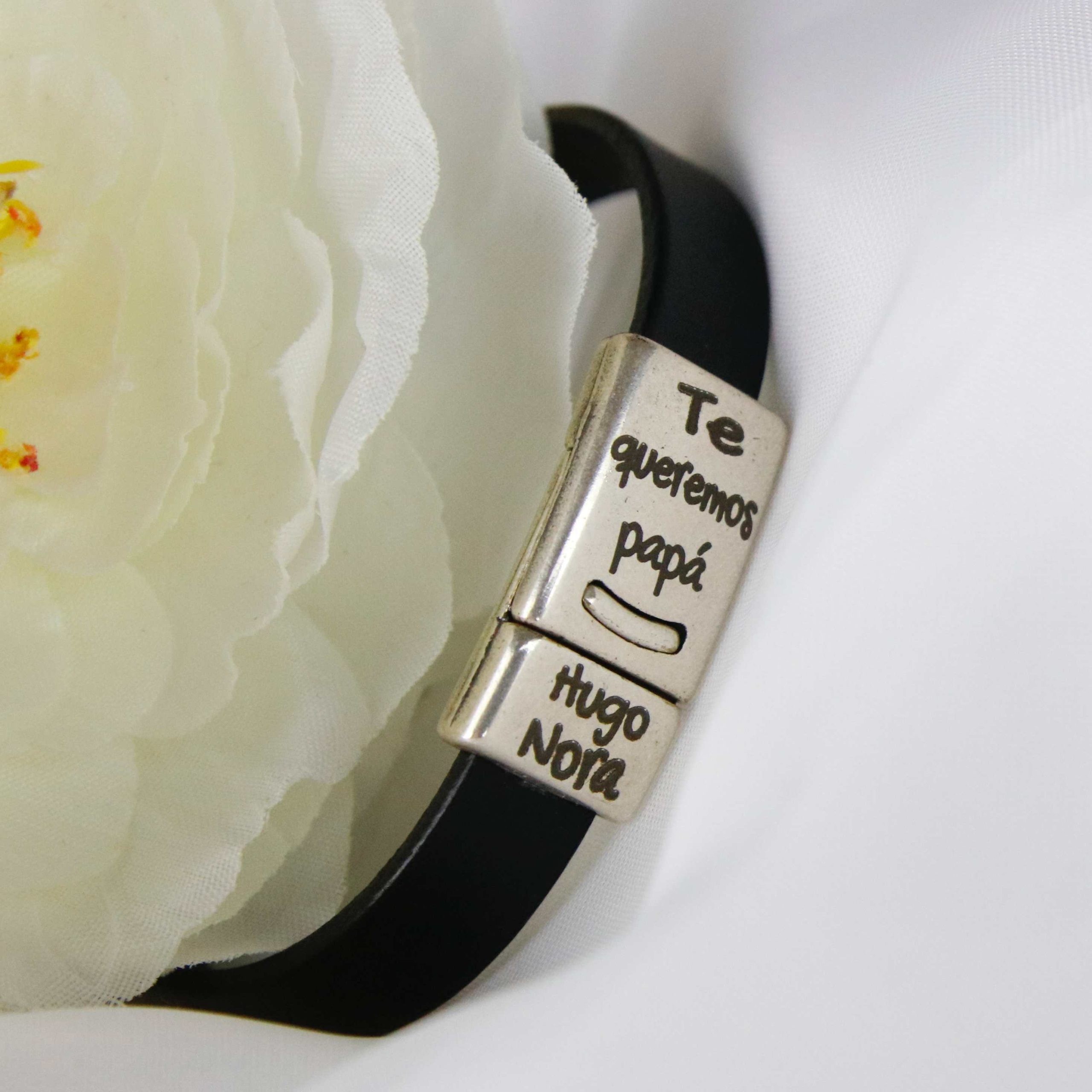 Pulsera grabada papá