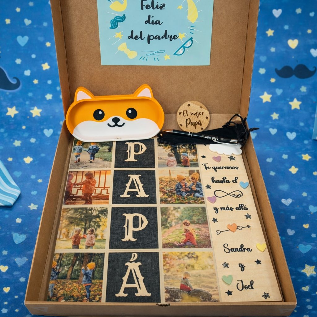 Pack regalo papá fotos
