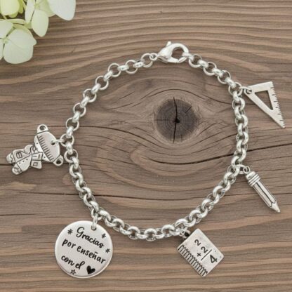 pulsera gracias profe