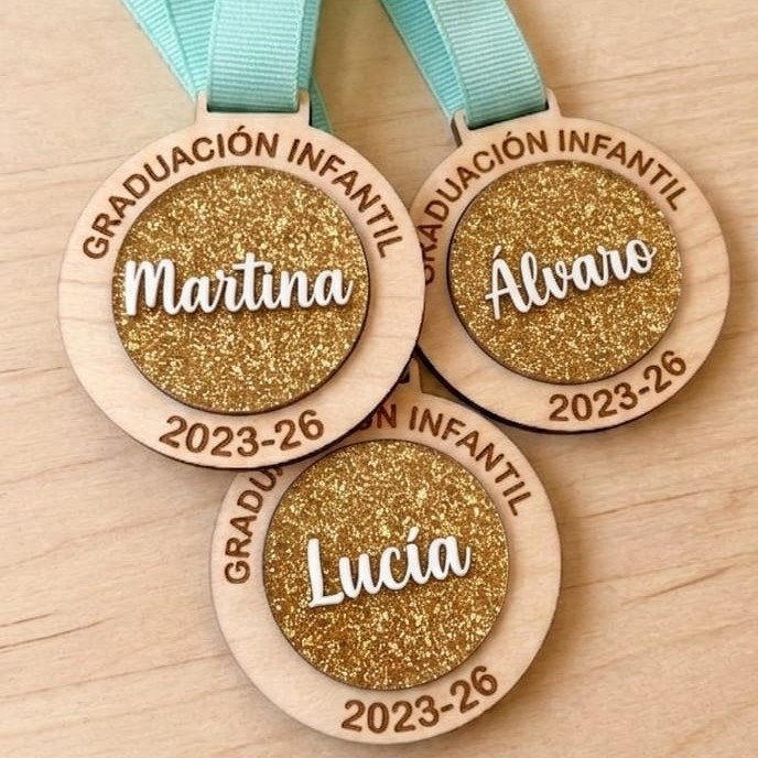 Medallas para graduaciones