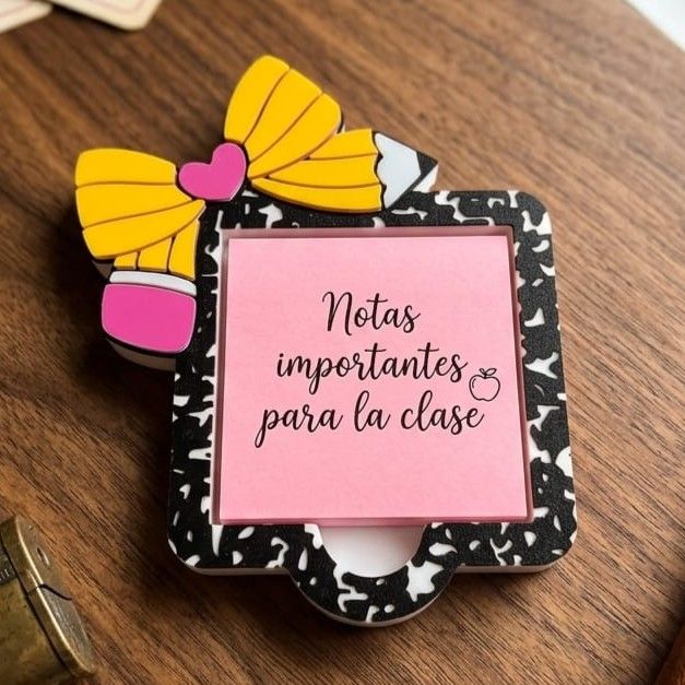 Porta notas maestra