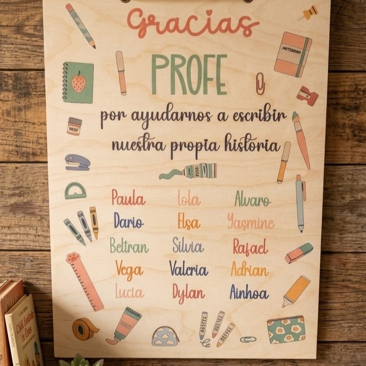 Detalle con nombre de los alumnos