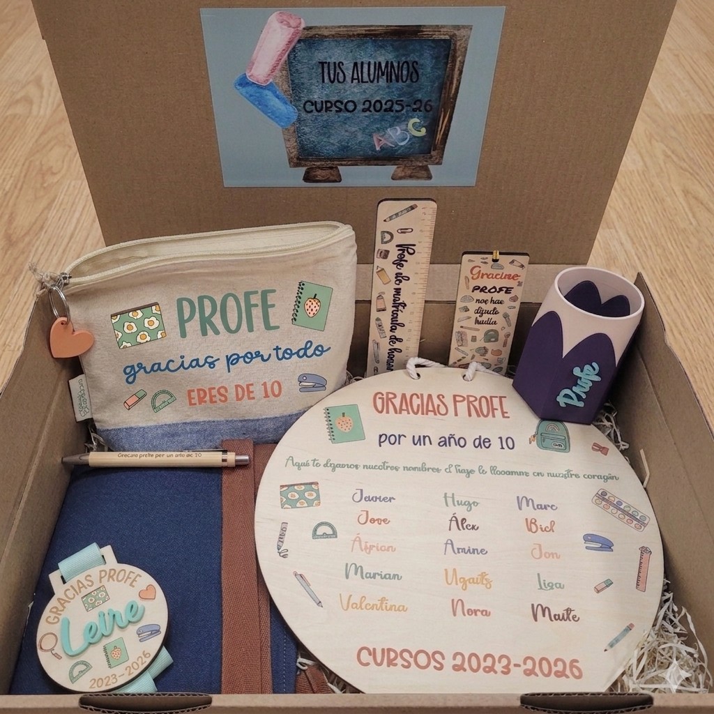 Pack maestra fin de curso