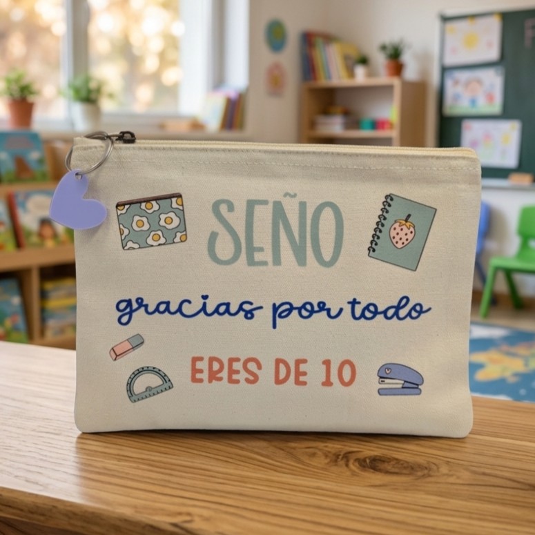 Estuche seño mediano