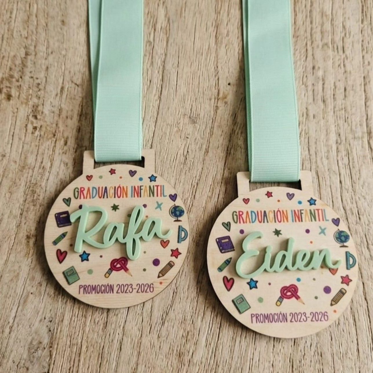 Medallas de graduación infantil