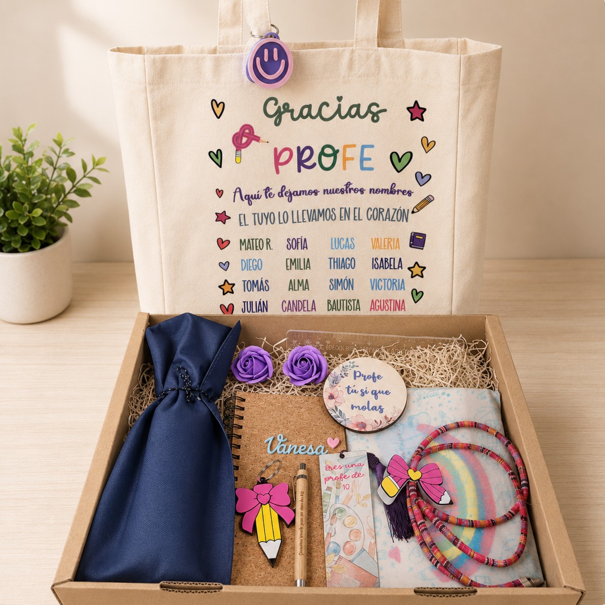 Regalo personalizado profesora