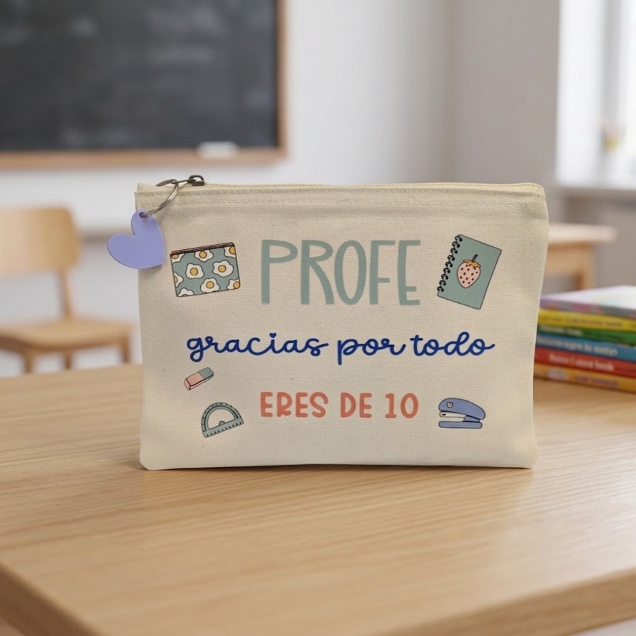 Estuche profe gracias
